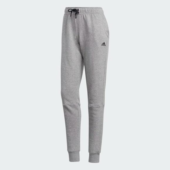 adidas Pants - ADIDAS Fleece Jogger - heather grey (sz small)
